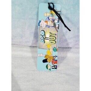 "Bro It Out" Hey Arnold! Antioch 2017 Nickelodeon Bookmark 2 1/4 x 1/8 x 7 1/4